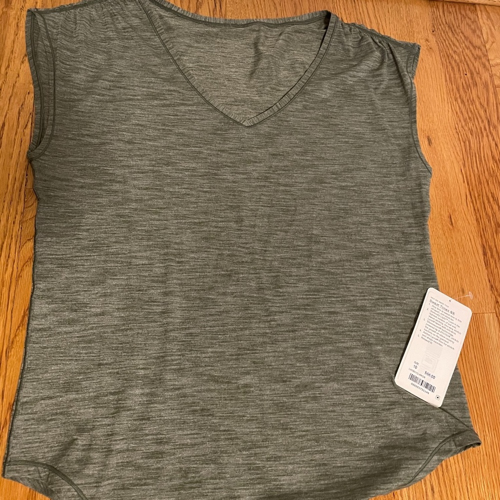Lululemon Sweat Times SS Sleeveless